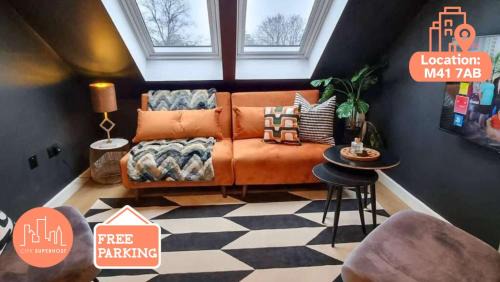 Trafford Apartment | Stylish Urmston Apartment with Pet-Friendly Amenities