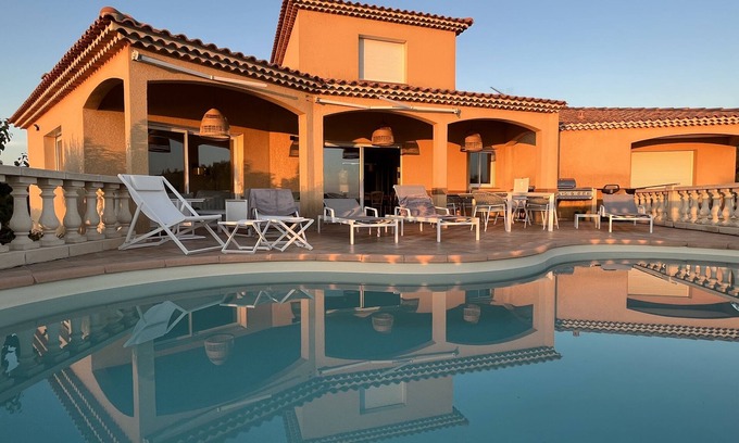 Propriano Villa | Exquisite Villa with Private Pool & Spectacular Ocean Views