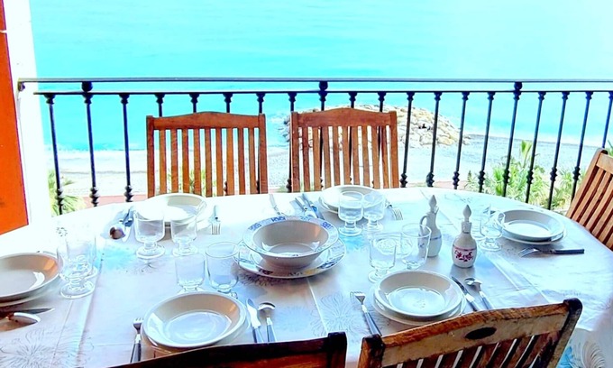Fabron Apartment | Oceanfront Retreat with Breathtaking Sea Views