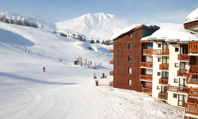 Plagne Centre Apartment | Inviting Apartment with Scenic South-Facing Balcony