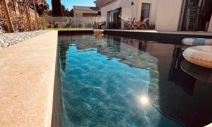 Calas House | Superb contemporary house Secured swimming pool between Aix and Marseille