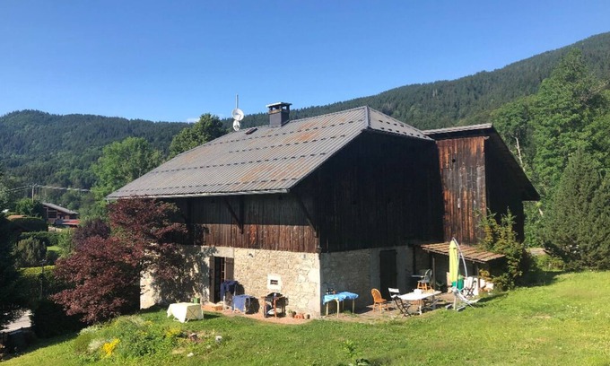 Araches-la-Frasse Ski Chalet | Inviting Chalet with Scenic Views, BBQ & Family Amenities