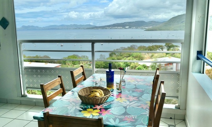 Sainte-Anne Apartment | Stunning T2 with Ocean Views, Pool & Top Guest Rating 9.8