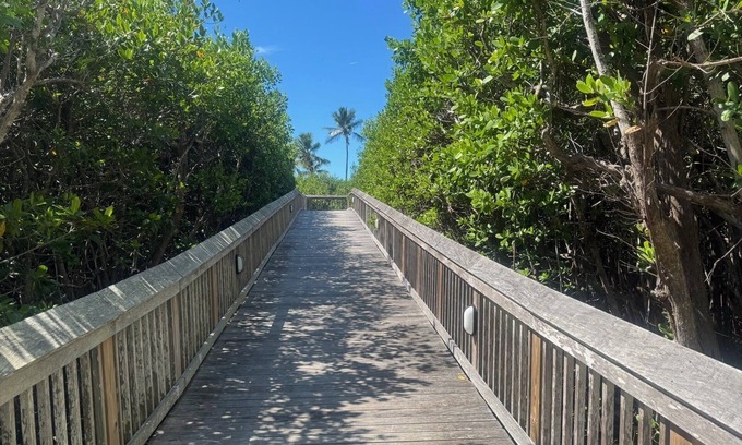 Park Shore Condo | Gulf Views Await in Our Renovated Family-Friendly Unit
