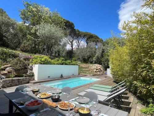 Bastia Villa | Superb villa-Hauteurs Bastia-Heated pool-View