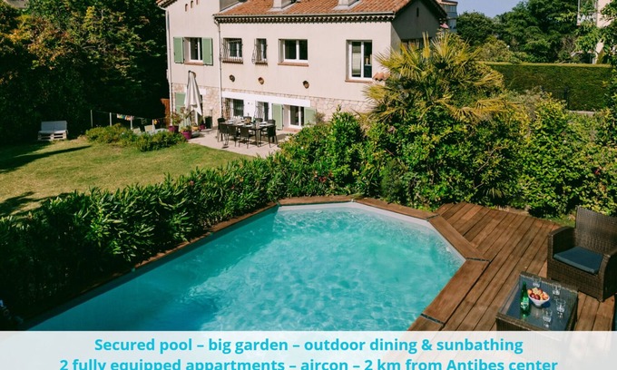 Plaine de la Brague Villa | Idyllic Villa with Private Pool & Garden, 10/10 Guest Rating