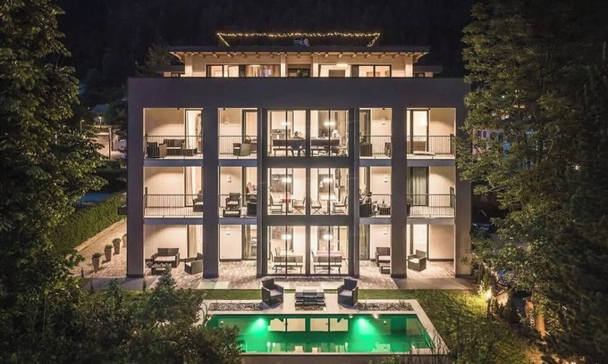 Sand in Taufers Apartment | Elegant Apartment with Mountain View, Spa & Pool Access