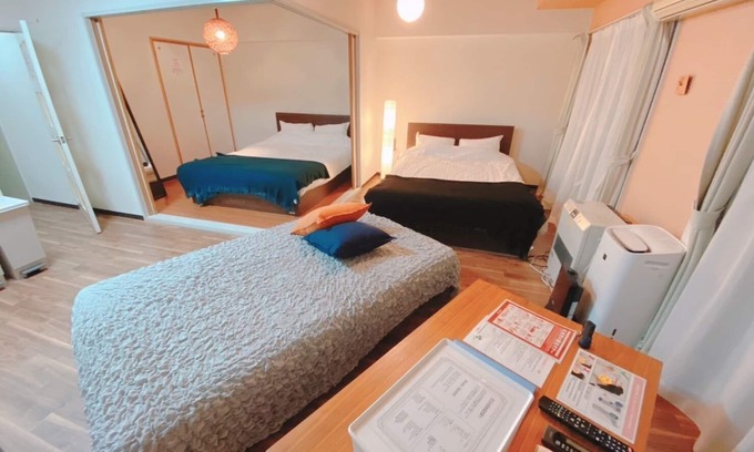 Susukino Apartment | Spacious Room for Groups Near Higashi Honganji Station