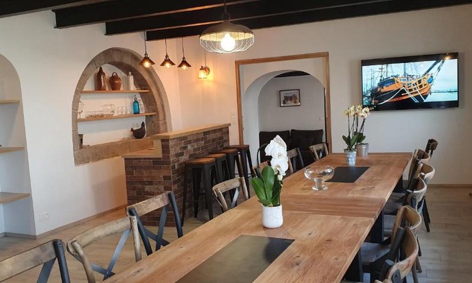 Gouezec House | Discover Sur La Route Des Myrtilles: Pet-Friendly Retreat