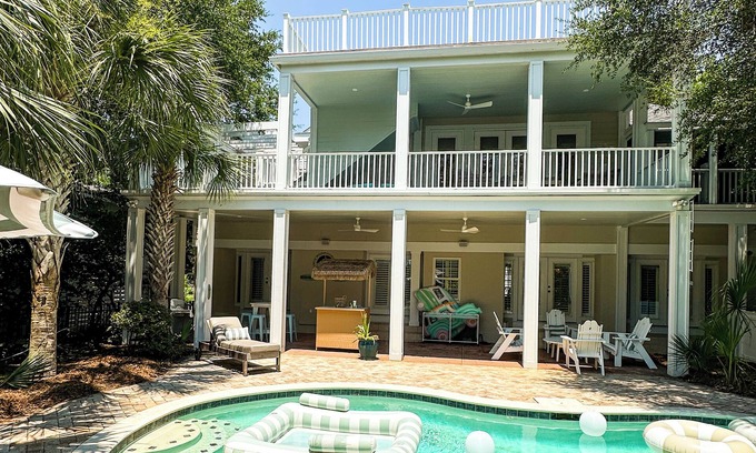 North Litchfield Beach House | Surf Lodge - Pvt Pool, Walk to beach, 12beds, Sleeps 18, 2 dens, chef kitchen!