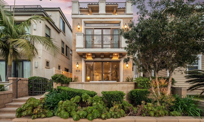 Huntington Beach House | Beachfront Oasis with Pool, Spa & Ocean Views