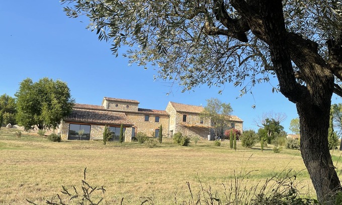 Vezenobres Other | Tranquil Farmhouse Retreat in Cévennes: Pool & Spa Oasis
