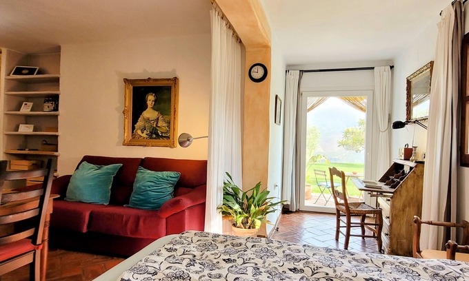 Orgiva Apartment | Eco-Friendly Studio with Ocean Views and Pool Access