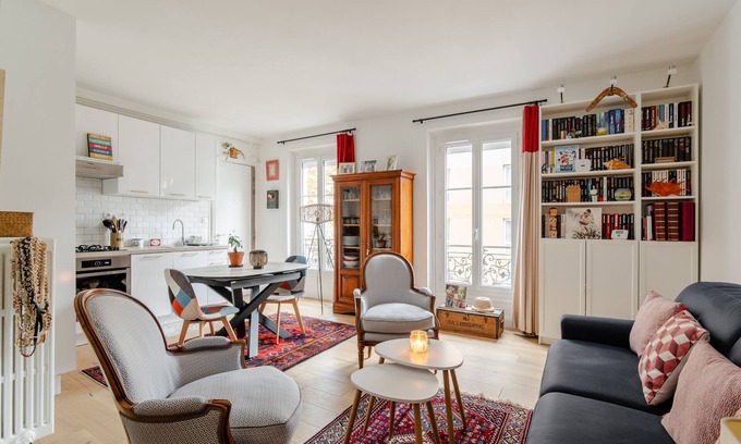 Grenelle Apartment | Discover Swan's Nest: Family-Friendly with Spa & Kitchen