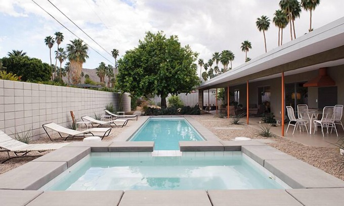Twin Palms House | Exclusive Palm Springs Hideaway with Private Pool & Spa