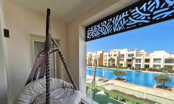 Marsa Alam Villa | Swanky 4BDR Townhouse at Mangroovy AlGouna Red Sea Pool and Sea View