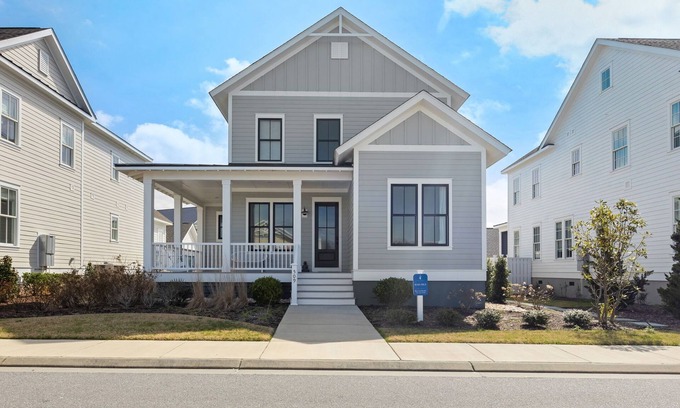 Cape Charles House | Steps from an Exclusive Beach with Oceanfront Amenities