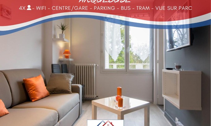Faubourg-Raines Apartment | Pet Friendly Sweet Home Dijon-Arquebuse with Great Reviews
