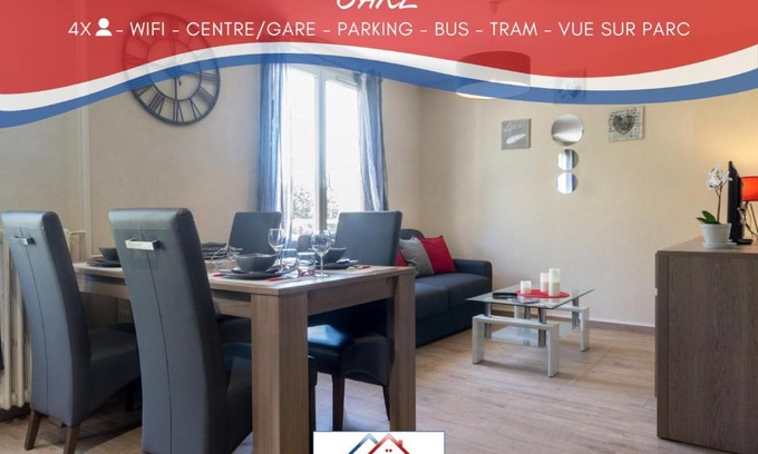 Faubourg-Raines Apartment | Comfortable Stay at SWEETHOME DIJON - Gare, Pet-Friendly