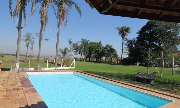 Piracicaba House | Exclusive Getaway: Poolside Retreat in Green Area