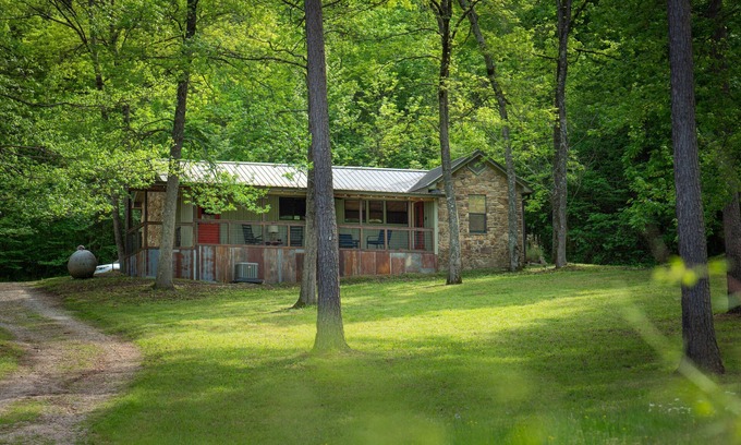 Mountain View Cabin | Pet-Friendly Sylamore Creek Retreat with Scenic Views