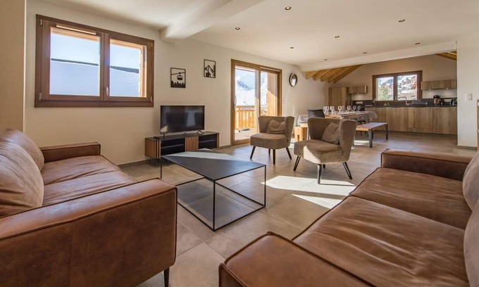 La Toussuire Apartment | Spacious Sylodges 101: Perfect Family Apartment for 10