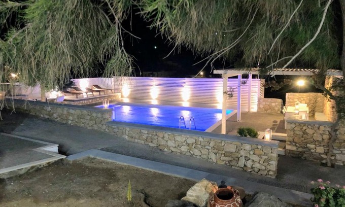 Syros House | Experience Syros Village Suites with Ocean Views & Hot Tub