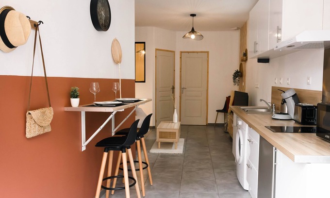 Centre Ville Apartment | Ideally Located Hotel: Child-Friendly & Kitchen Amenities