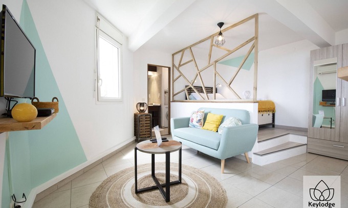 Sainte-Clotilde Apartment | Seaside Retreat at Le Vetiver***: Renovated Studio Awaits