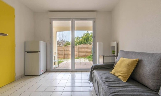 La Bernerie-en-Retz Apartment | Relaxing T2 Retreat with Pool and Family-Friendly Amenities