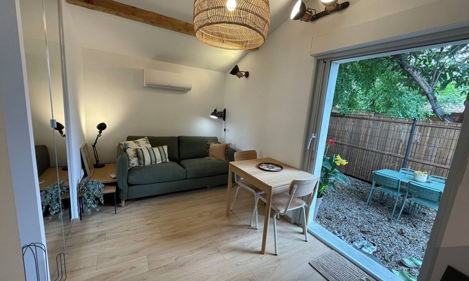 La Pompignane Apartment | T2 Neuf avec Patio & Parking - Quiet, Nature & Proximité Centre