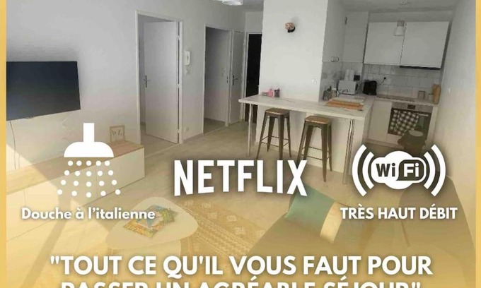 Arsenal-Redon Apartment | Modern Retreat in the Heart of Rennes by the Vilaine