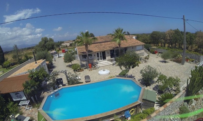 Ventiseri Apartment | Discover T2 Paradisio House with Private Pool & Kids’ Play Area