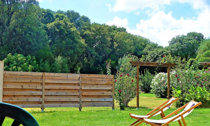 Porto-Vecchio House | Relaxing T2 Villa Les Oliviers with Garden and Ocean View