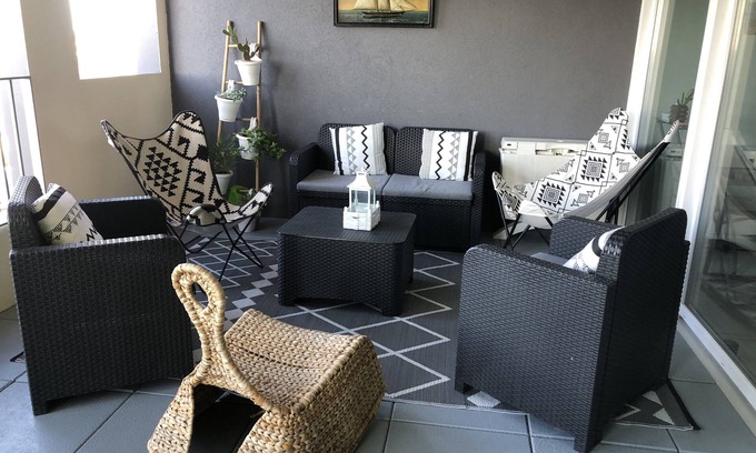Sete Apartment | Impressive T3 with Ocean View and Covered Terrace Access