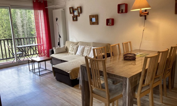 Laveissiere Apartment | Discover T3 FONT D'ALAGNON RDC: Pet-Friendly Retreat