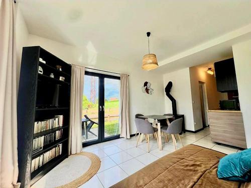 Thyez Apartment | Cozy Apartment with Large Terrace and Mountain Views