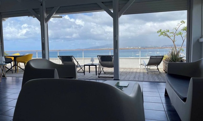 Trois-Ilets Apartment | Stunning T3 Apartment with Breathtaking Sea Views