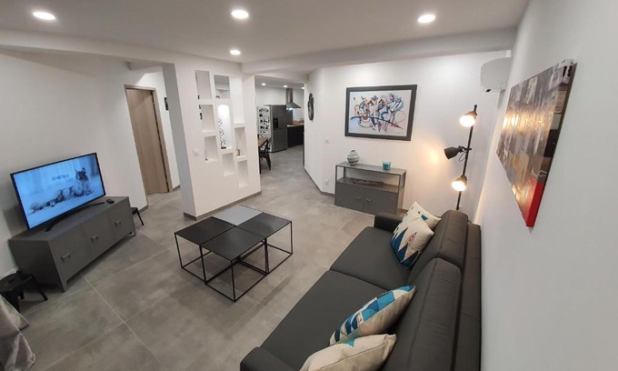 Viggianello Apartment | Oceanview Oasis: T3 Propriano Rated 9.4/10 for Families