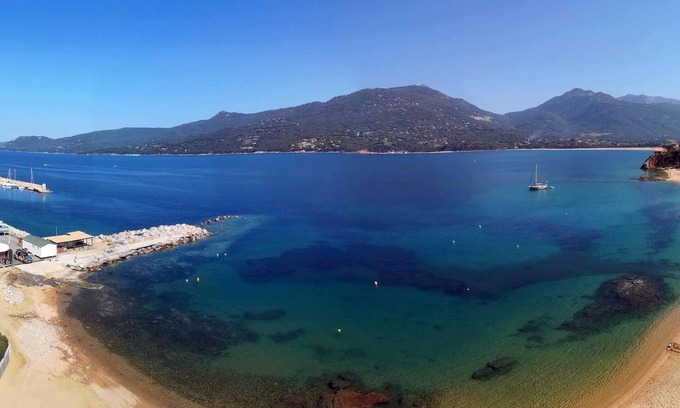 Propriano Apartment | Beachfront T3 with Breathtaking Sea Views and Pool Access