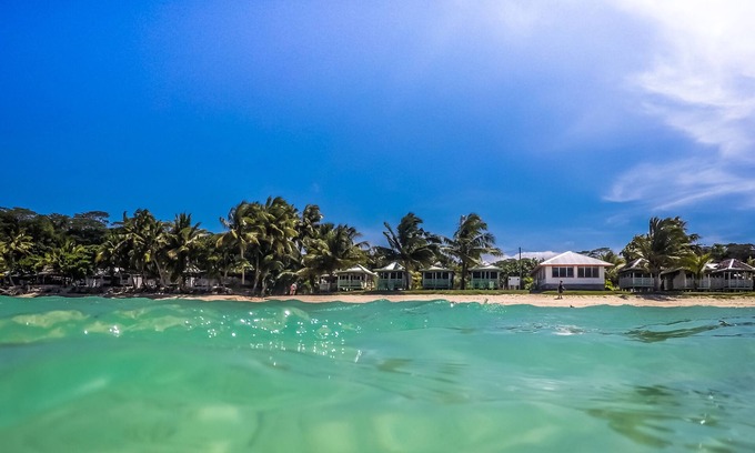 Manase Hotel | Beachfront Bliss at Tailua Beach Fale - Child-Friendly Retreat