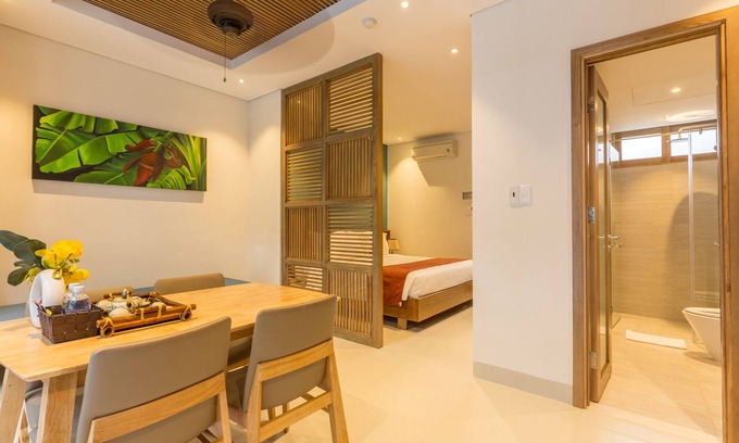 An Hai Đong Hotel | Relax at Tam House Deluxe Studio with Pool & Breakfast