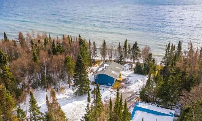 Hovland House | Pet-Friendly Tamarack House with Lake Superior Views