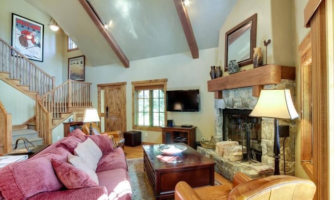 Tamarack Ski Chalet | Tamarack Resort Chalet, Private Hot tub, Rustic Mountain Charm