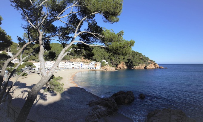 Tamariu Apartment | Cozy Tamariu Apartment with Ocean View, Steps from Beach