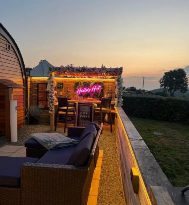 Glanwydden Other | Experience Tan Y Bryn Glamping: 9.7/10 with Hot Tub & Kitchen