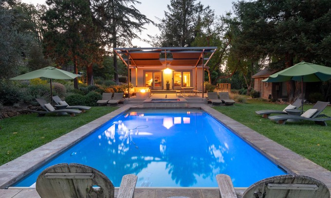 Healdsburg House | Experience TandaTula: Pool, Hot Tub & Bocce in Wine Country