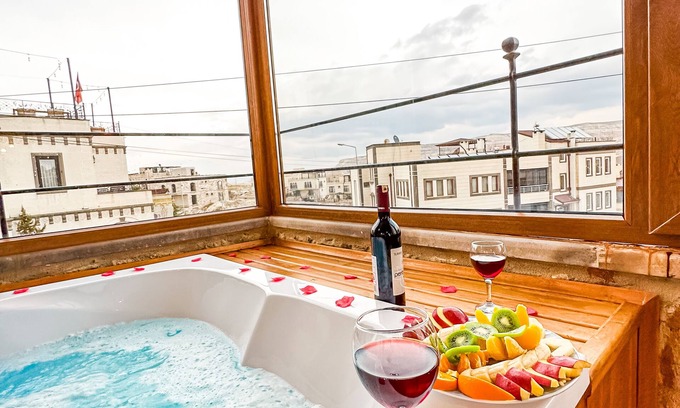 Goreme Hotel | Exceptional Tantan Cappadocia House with Pool & Hot Tub
