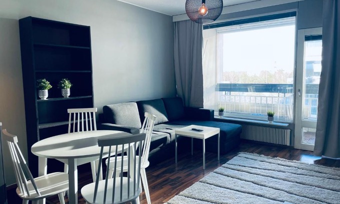 Tapiola Apartment | Cozy Tapiola Center Apartment: Pet-Friendly & Family Approved