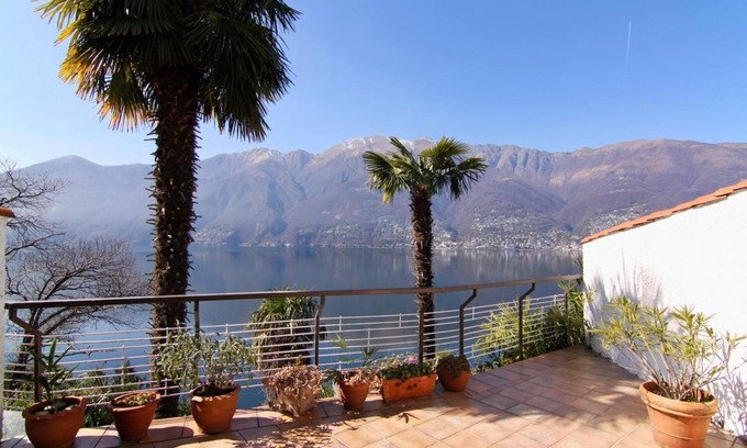 Pino Lago Maggiore Apartment | Serene 2-Room Apartment with Lake View & Large Terrace